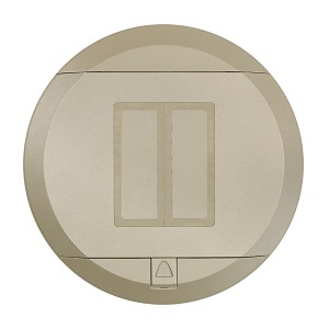 Leviton PT526-N Double-Gang Decora Door-in-Door Floor Cover