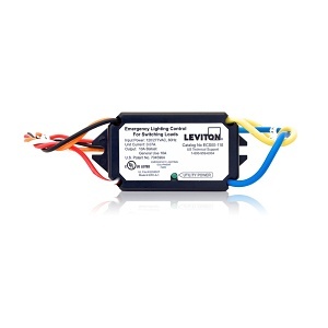 Leviton ECS00-110 Emergency Power Control Switching Loads Transfer and Shunt Relay, 120-277VAC, 10A, 60Hz
