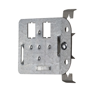 Leviton 49223-CBC Low Voltage Mounting Bracket, Quickport In-Ceiling Bracket with Multi-Function C