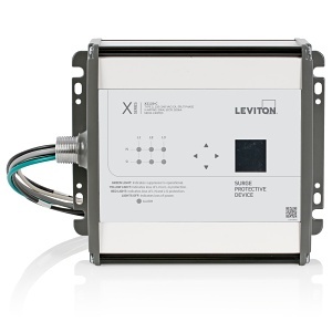 Leviton X2120-C Type 2 Surge Protective Device, 120/240VAC, Split Phase