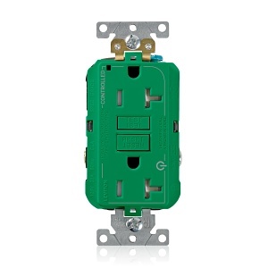 Leviton G5362-2TN 20A 2-Plug Marked Controlled GFCI
