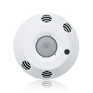 Leviton O3C10-MDW Vacancy Sensor, Line Voltage, Multi-Tech, Ceiling Mount, 1000SF, 120-277V, Provolt, White