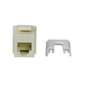 On-Q WP3473-LA Keystone Blank Insert, Qc RJ25 6Pos/6Cond Tel La