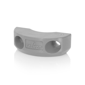 Leviton CLAMP-GY2 Gray Cord Clamp for 20A/30A Applications