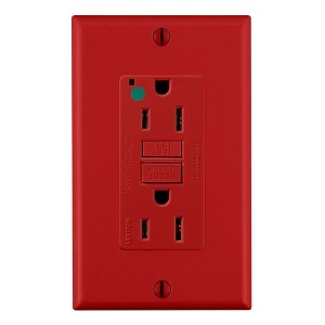 Leviton GFNT1-HFR Faceplates and Mounting Boxes