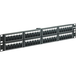 ICC ICMPP48TF2 Voice 8P2C Patch Panel with Female Telco in 48-Port and 2U