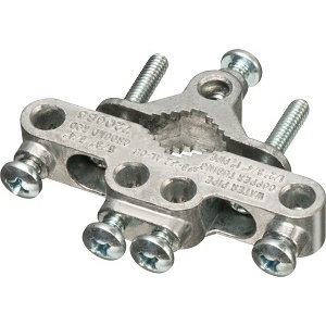 Arlington 720GB5 Zinc Grounding Bridge Clamp, 25-Piece, Zinc