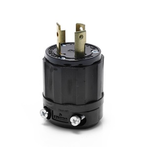 Leviton 2621-B Connectors, EB Plug Lock 2PO 3WI L6-30P 30A250V