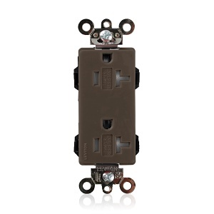 Leviton MT163 Locking Receptacle Decora, 20A, 125V