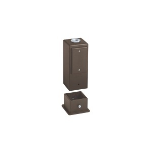 Arlington GPD9BR Post And Deck Mount Support, 9"