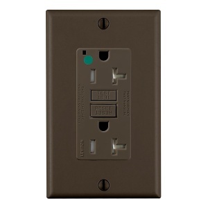 Leviton GFTR2-HG BR Stab TR HG GFCI 20A 125V