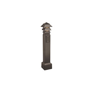 Arlington GPBK35BR 35" Gard-N-Post Bollard Kit
