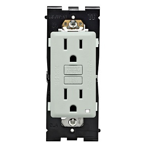 Leviton RGF15-SE RENU 15A Tamper-Resistant GFCI Outlet/Receptacle, Sea Spray