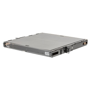 Hubbell FCR1U3SPX Rackmount Enclosure for Fiber Optic Cable, 1U, 3 FSP Panels