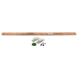 Hubbell HBBBHR191KT RGB Busbar, 1.25x19, 10D