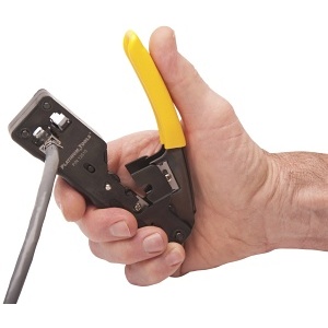 Platinum Tools 12515 Tele-TitanXg CAT6a 10G Crimp Tool