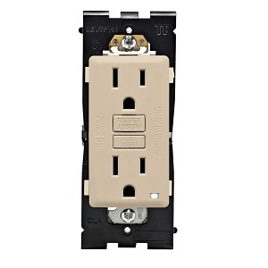 Leviton RGF15-NS RENU 15A GFCI Outlet/Receptacle, 15A, Navajo Sand