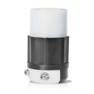 Leviton 2373 Locking Connector, NEMA L11-20R, 20A 250V
