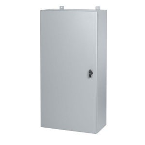 Hubbell IR421PG Industrial REBOX Heavy Duty Steel Housing, 48"Hx24"Wx12"D, Gray Polyester