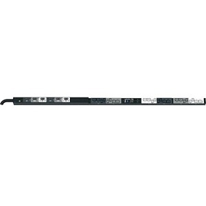 Panduit P24G04M-YL1C Vertical C13 and C19 Outlets, MO C19 Monitored