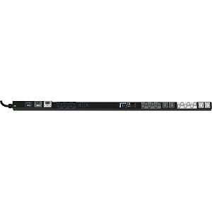 Panduit P24D27M-YL1A Monitored Input Vertical Power Distribution Unit, 18-Pack