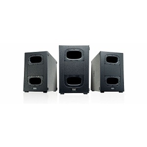 QSC KS212C 12" Active Cardioid Subwoofer with Dual Woofer Socket, 3600W, Black