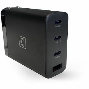 Comprehensive CPWR-2QC100W USB 3-Port Wall Charger 100W USB-C (3) and USB-A