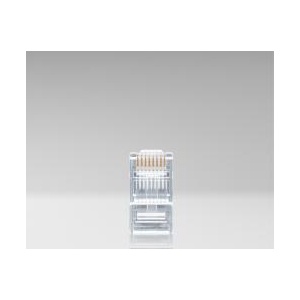 Jonard Tools RJ45-625 Network Cable Connector, 25-Pack, Clear