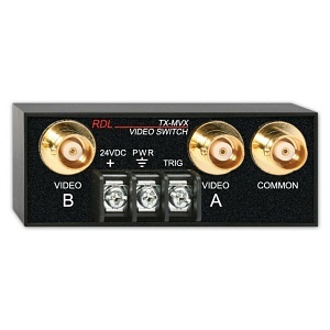 RDL TX-MVX TX Series 2x1 Manual Rmt Controlled Video Switch