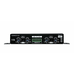 QSC AXPIO 2-Channel Audio Expansion Module, 24V DC, 100 mA