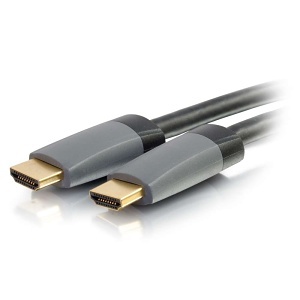 C2G CG42526 Select Standard Speed HDMI with Ethernet M/M Cable, In-Wall CL2-Rated, 32.8' (10m), Black