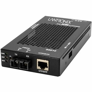 Lantronix S6010-1014-JP Stand-Alone DS1 - T1/E1 Remotely Managed NID, Twisted Pair (RJ-48) to 1310nm Singlemode (SC)