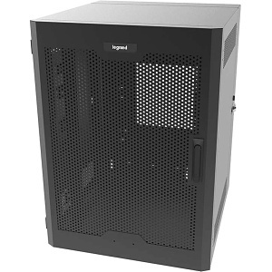 Ortronics SWM12RUPD-26-26 Swing-Out Wall-Mount, 12RU, Perforated Door