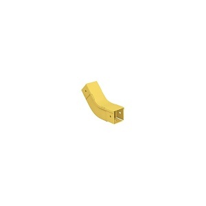 Panduit FIV452X2YL Wired Raceway Fitting, Fitting and Cover Inside Vertical 45, Yellow