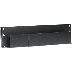 Panduit SN8FBB Front To Back Cable Manager, Black