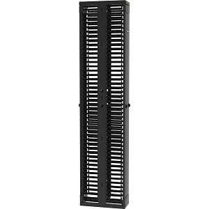 Panduit PR2VD08 PatchRunner 2 Vertical Dual-Sided Manager, 45U, 8" Wide, Black