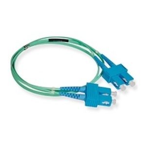 ICC ICFOJ8G703 Fiber Optic Patch Cable, SC-SC Duplex 50/125 10G, 3m