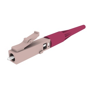Ortronics 205KKF9GD-50E-A Fiber Optic Cable Connector, SOC CONN LC OM4,900UM KEYED RS 50 PK
