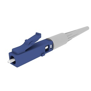 Ortronics 205KKF9SD-09-H Fiber Optic Cable Connector, SOC CONN LC OS2,900UM Keyed Blue 50 PK