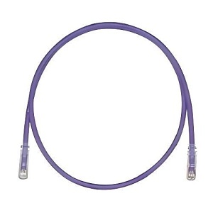Panduit UTPSP42VLY Copper Patch Cord, Cat 6, Violet UTP Cable