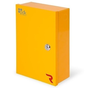 ProdataKey R8 Red High-Security Eight-Door Controller with Built-In Ethernet, OSDP or Wiegand, Power Supply and Power Circuit