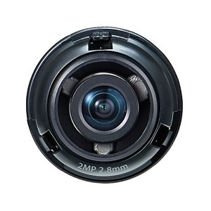 Hanwha SLA-2M2800P/KUS 2MP Fixed Lens Module for PNM-9320VQP Cameras, 2.8mm, TAA Compliant
