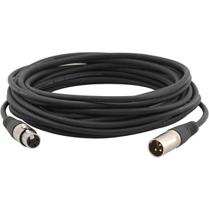 Kramer C-XLQM/XLQF-25 XLR (M) to XLR (F) Quad Style Cable, 25'