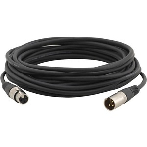 Kramer C-XLQM/XLQF-1 XLR (M) to XLR (F) Quad Style Cable, 1'