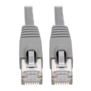 Eaton Tripp Lite N262-025-GY CAT6a Patch Cable, 25', Gray