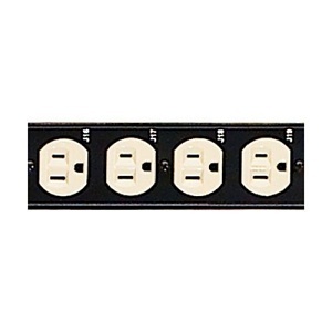 Eaton Tripp Lite TPC12-A-RCB Basic Rack PDU, 1U, 5-15P Input, 1.44kW Max, 110-125V, 12A, 9' Cord, Single-phase, 12-Outlets 5-15R