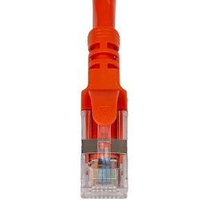 ICC ICPCSG10OR CAT6a Patch Cable, FTP, 10', Orange