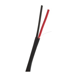 Wirepath NST-122-PL-500-BL 12/2 Plenum Speaker Wire, 500' Nest In Box, Black
