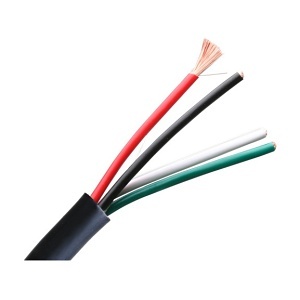 Wirepath SP-144-500-BLK 14/4 Speaker Wire, 500' Spool in Box, Black