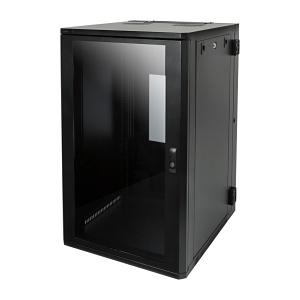 Strong SR-WMS-21U Wall Mount Rack System, 21U, Steel, Black